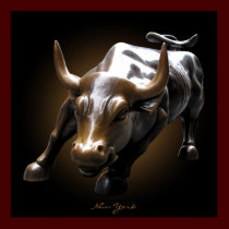 New York Poster Landmark New York Bull Print posters