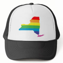 new york pride. mesh hat