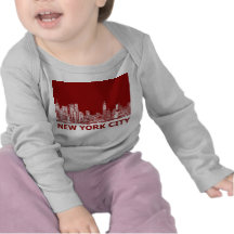 New York red maroon Shirt