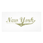 New York Revolution T-shirts Personalized Photo Card