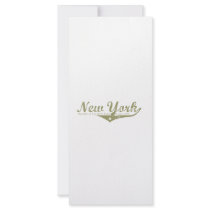 New York Revolution T-shirts Rack Card