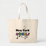 New York Rocks Canvas Bags