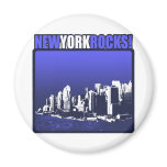 New York Rocks! Fridge Magnets