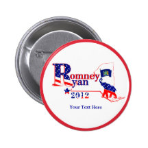 New York Romney and Ryan 2012 Button – Customize