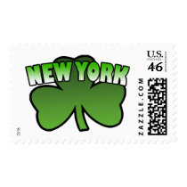 New York Shamrock Stamps by irish_shirts New York Shamrock Stamps