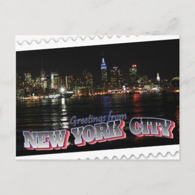 new york skyline at night. New York Skyline at Night