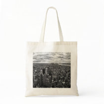 New York Skyline Canvas Bag