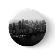 New York Skyline Button