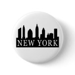 New York Skyline Pin