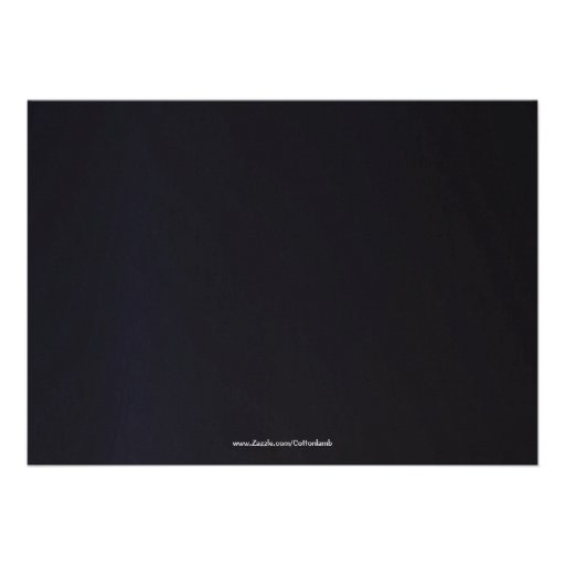 New York Skyline by Night Invitation