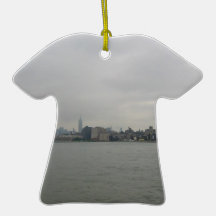 New York Skyline Christmas Ornaments