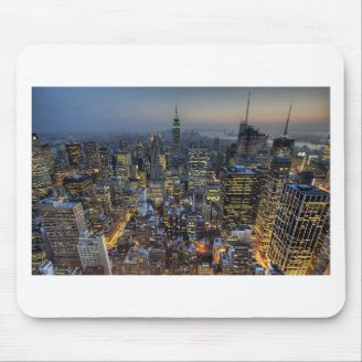 New York Skyline Mouse Pads