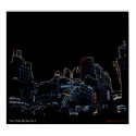 New York Skyline No 2 posters