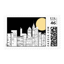 New York Skyline Postage