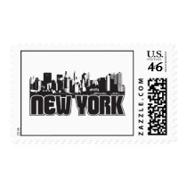 New York Skyline Stamp