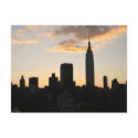 New York Skyline postcards