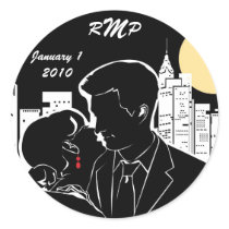 New York Skyline Silhouette stickers