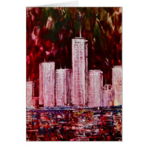 New York Skyscrapers Card