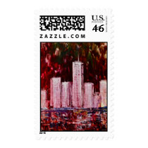 New York Skyscrapers Postage