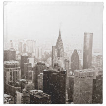 New York Snow Cloth Napkin