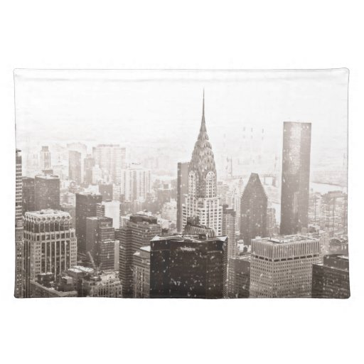 New York Snow Placemat