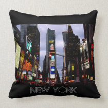 New York Souvenir NY Times Square Pillow pillows