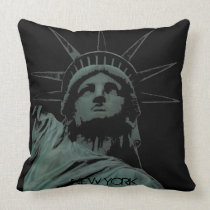 New York Souvenir Pillow NY Statue of Liberty Pill pillows