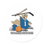 New York Sports Nut stickers