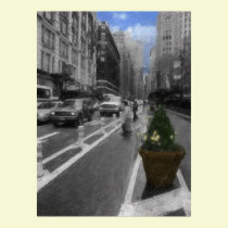 New York Spring Day posters