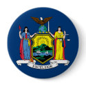 New York State Flag buttons by TheFlagStore New York State Flag buttons