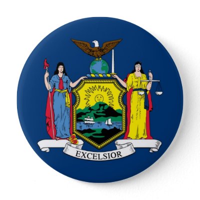 the new york state flag. New York State Flag Pin by