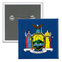 New York State Flag Pins