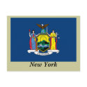 New York State Flag postcards by TheFlagStore New York State Flag postcards