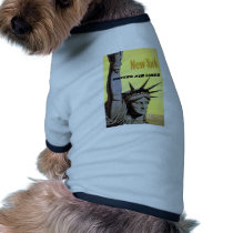 New York Statue Of Liberty pet clothing