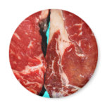 New York Steak Raw Fridge Magnets New York Steak Raw Fridge Magnets