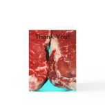 New York Steak Raw Greeting Card New York Steak Raw Greeting Card