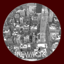 New York Stickers New York Cityscape Souvenirs stickers