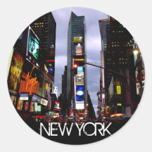 New York Stickers New York Cityscape Souvenirs