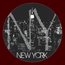 New York Stickers New York Skyline Souvenirs