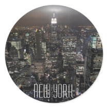 New York Stickers New York Skyline Souvenirs