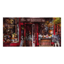 New York - Store - Greenwich Village - Il Cantucci Photo Greeting Card