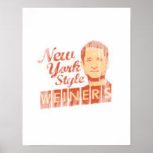 New York Style Weiners Faded.png Poster
