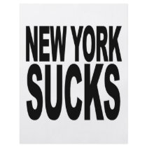 New York Sucks flyers by MyShirtSucks New York Sucks flyers
