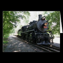 New York Susquehanna and Western Steam Locomotive cards