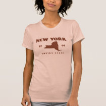 New York -- The Empire State t-shirts