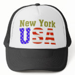 New York USA! Mesh Hat