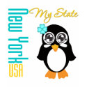 New York USA Penguin t-shirts