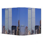 New York, USA. Twin towers of the famous World 3 Ring Binders