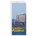 New York Water Taxi Customized Rack Card