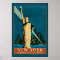 New York Wonder City of the World Poster